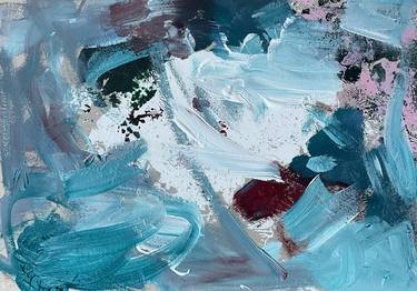 Original Abstract Expressionism Abstract Paintings by Christel Haag