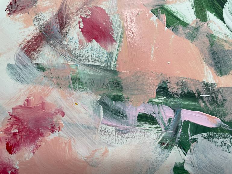 Original Abstract Expressionism Abstract Painting by Christel Haag