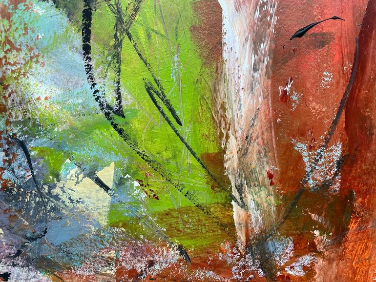 Original Contemporary Abstract Painting by Christel Haag