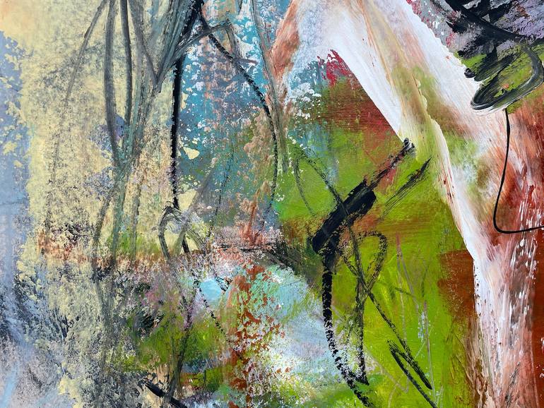 Original Contemporary Abstract Painting by Christel Haag