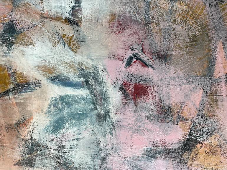 Original Abstract Expressionism Abstract Painting by Christel Haag