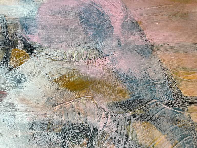 Original Abstract Expressionism Abstract Painting by Christel Haag