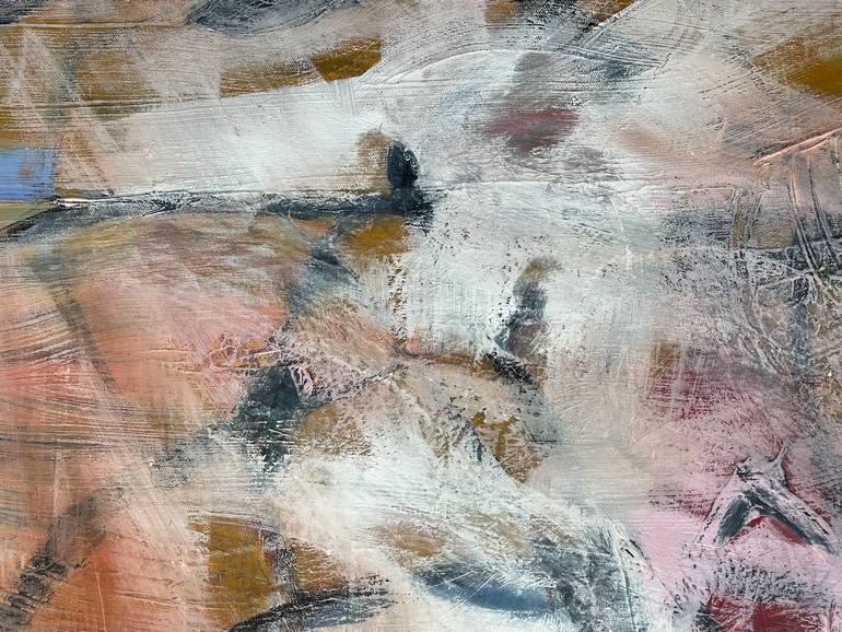 Original Abstract Expressionism Abstract Painting by Christel Haag