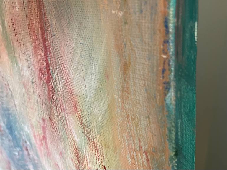 Original Abstract Expressionism Abstract Painting by Christel Haag