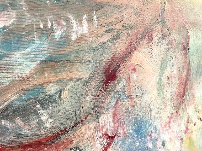 Original Abstract Expressionism Abstract Painting by Christel Haag