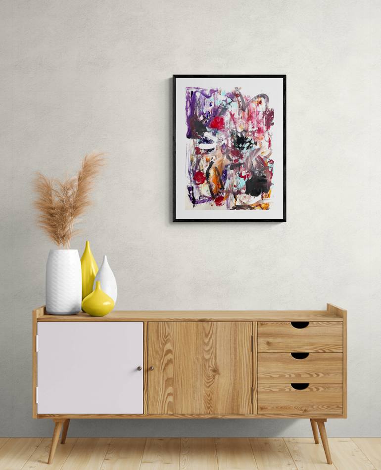 Original Contemporary Abstract Painting by Christel Haag