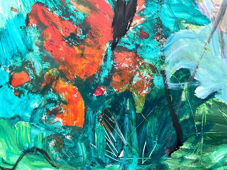 Original Contemporary Abstract Painting by Christel Haag
