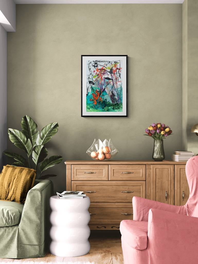 Original Contemporary Abstract Painting by Christel Haag