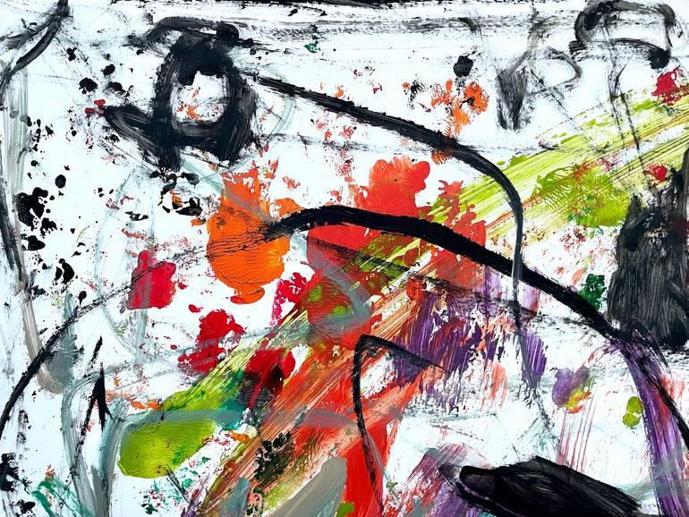 Original Contemporary Abstract Painting by Christel Haag