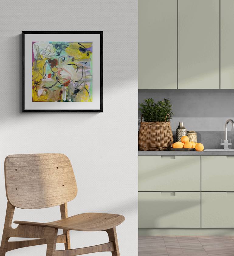 Original Contemporary Abstract Painting by Christel Haag