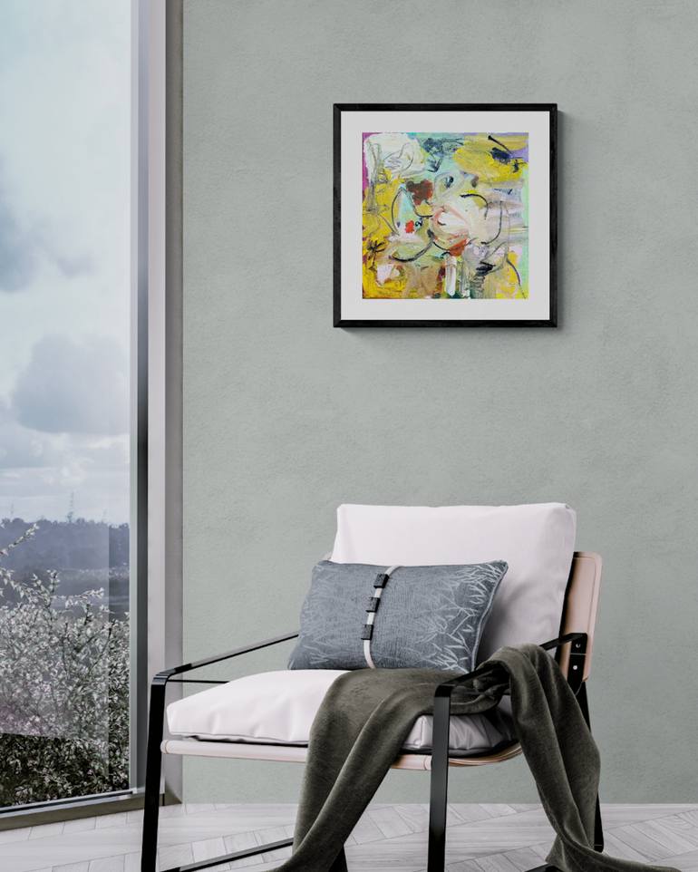 Original Contemporary Abstract Painting by Christel Haag