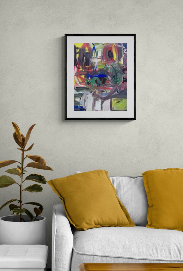Original Contemporary Abstract Painting by Christel Haag