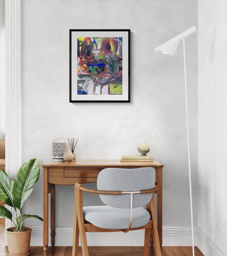 Original Contemporary Abstract Painting by Christel Haag