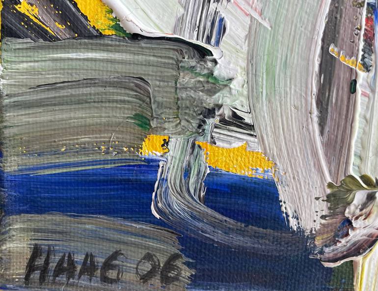 Original Contemporary Abstract Painting by Christel Haag