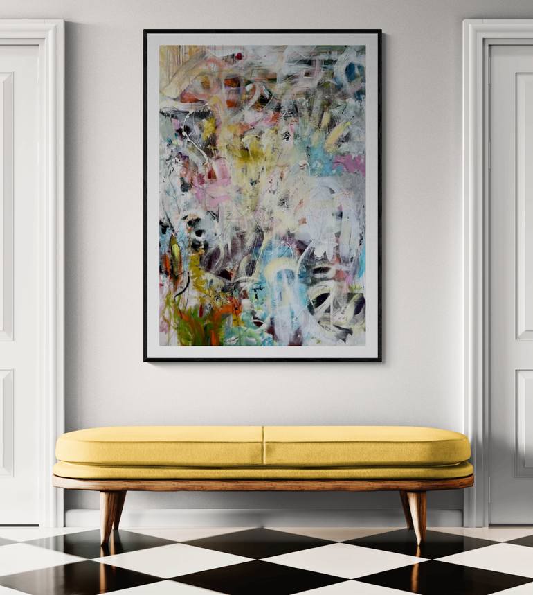 Original Contemporary Abstract Painting by Christel Haag