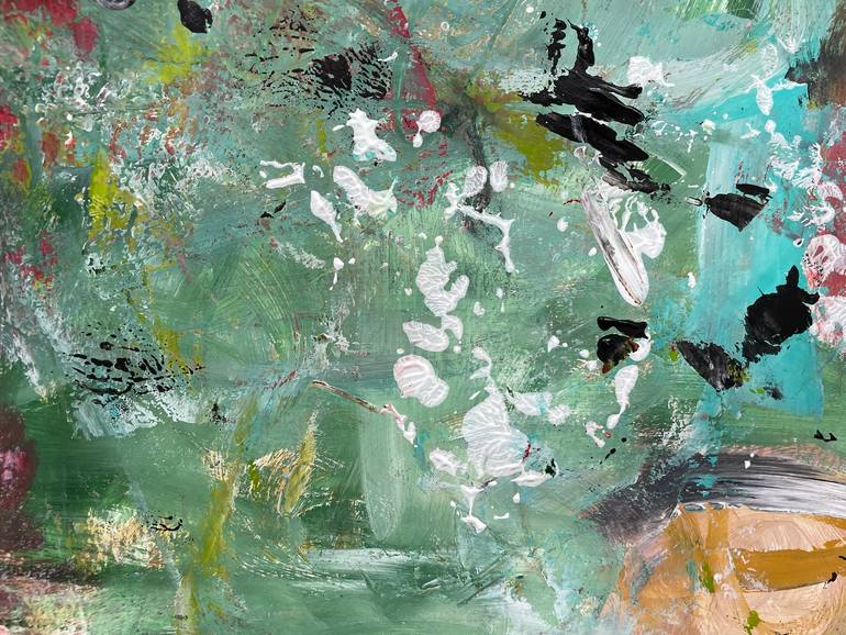 Original Contemporary Abstract Painting by Christel Haag