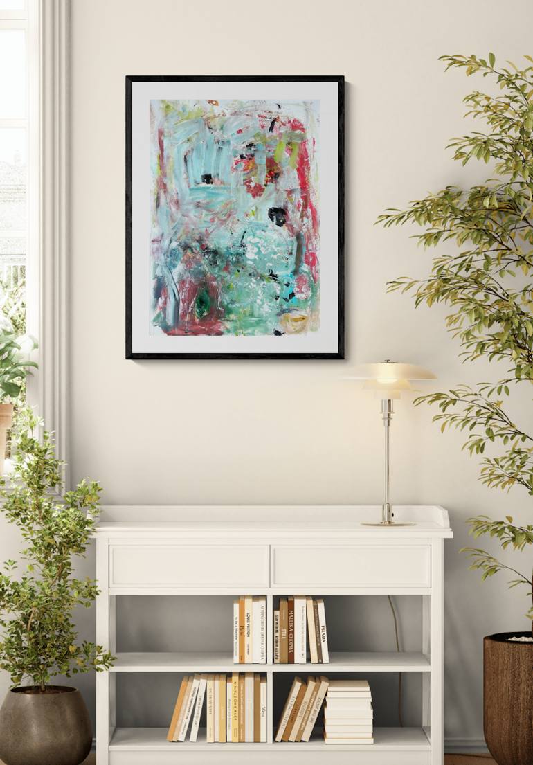 Original Contemporary Abstract Painting by Christel Haag
