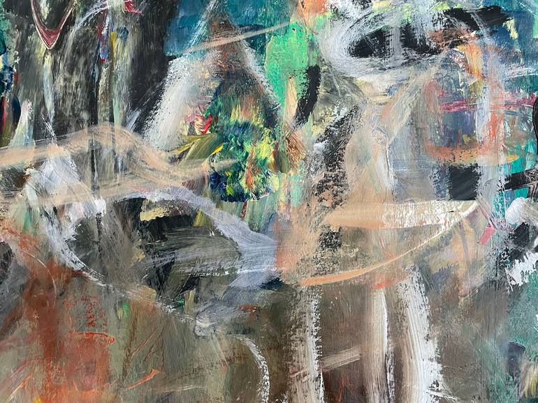 Original Contemporary Abstract Painting by Christel Haag