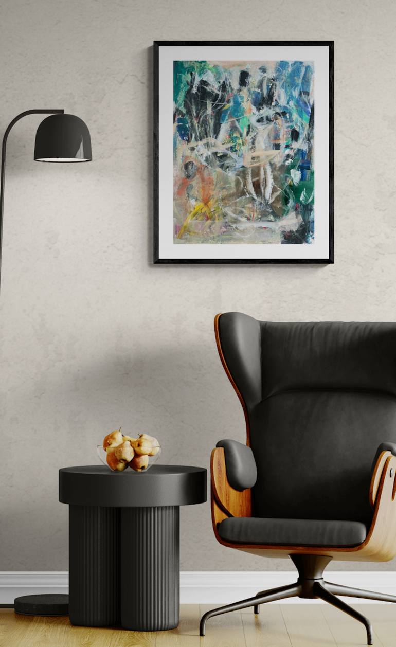 Original Contemporary Abstract Painting by Christel Haag