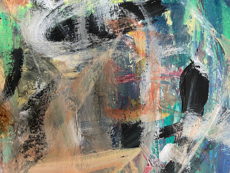 Original Contemporary Abstract Painting by Christel Haag