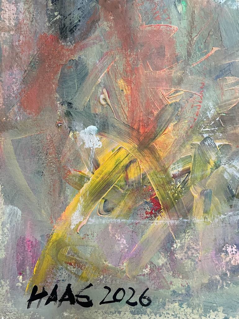 Original Contemporary Abstract Painting by Christel Haag