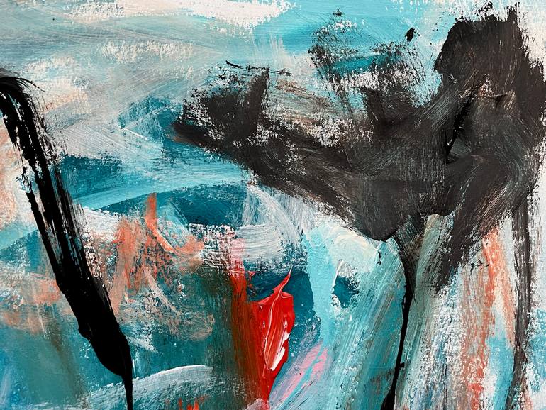 Original Contemporary Abstract Painting by Christel Haag