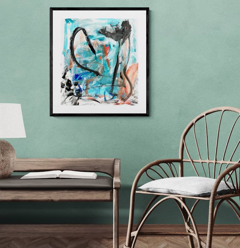 Original Contemporary Abstract Painting by Christel Haag