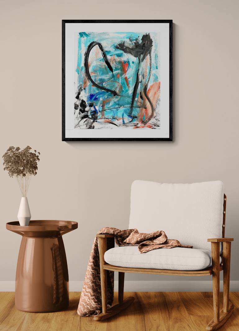 Original Contemporary Abstract Painting by Christel Haag