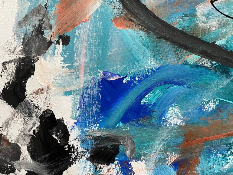 Original Contemporary Abstract Painting by Christel Haag