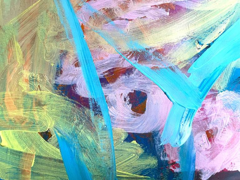 Original Contemporary Abstract Painting by Christel Haag