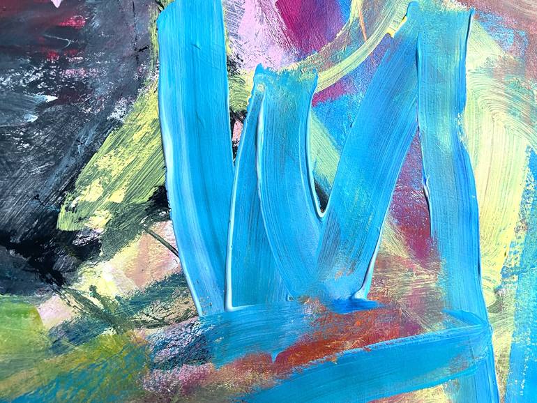 Original Contemporary Abstract Painting by Christel Haag