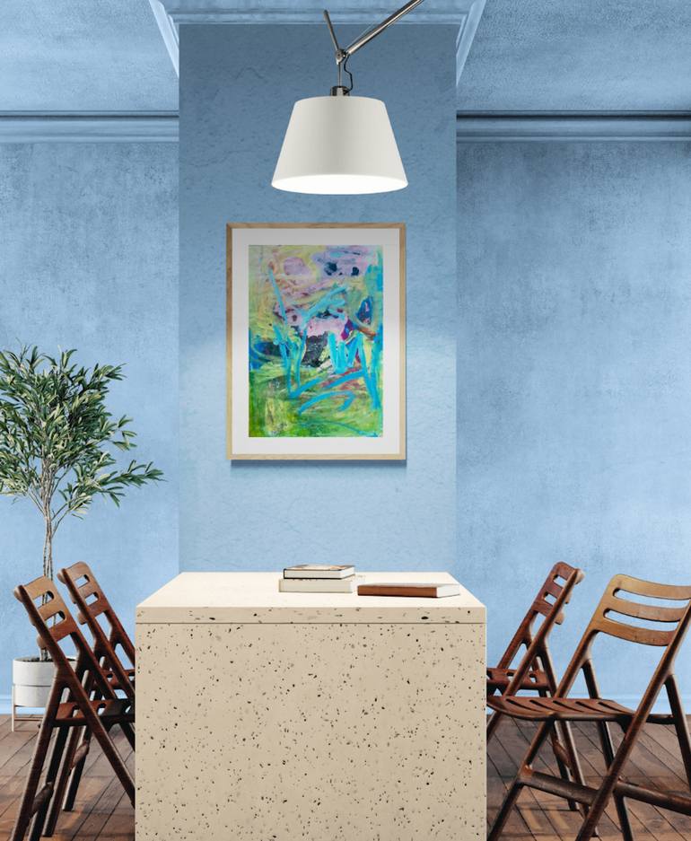 Original Contemporary Abstract Painting by Christel Haag