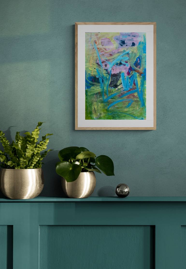 Original Contemporary Abstract Painting by Christel Haag