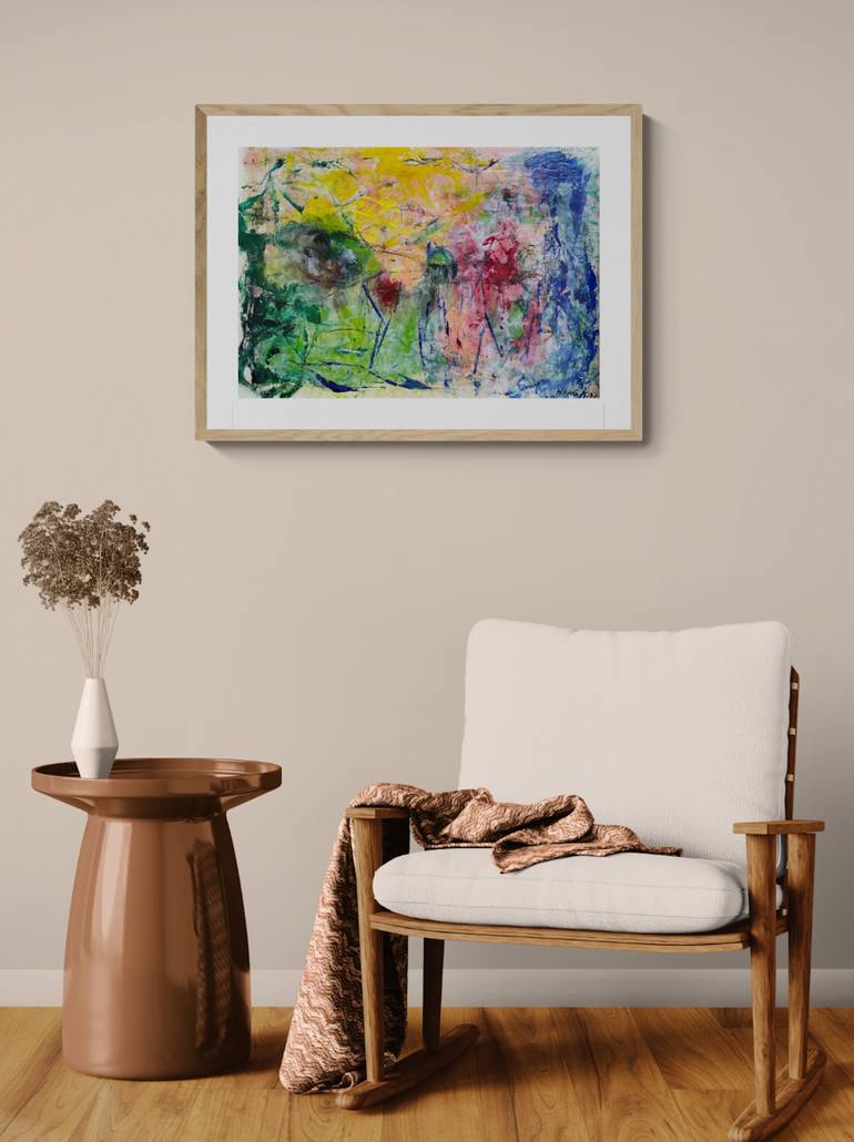 Original Contemporary Abstract Painting by Christel Haag