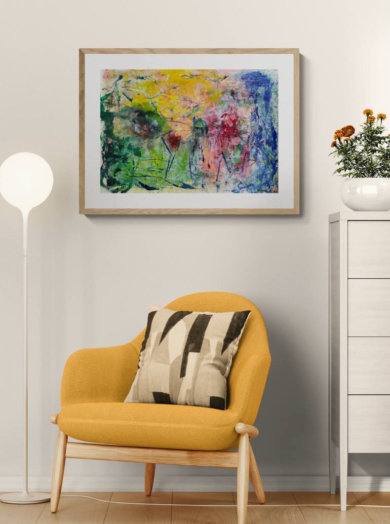 Original Contemporary Abstract Painting by Christel Haag