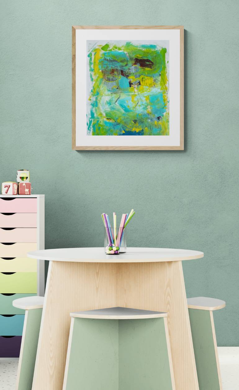 Original Contemporary Abstract Painting by Christel Haag