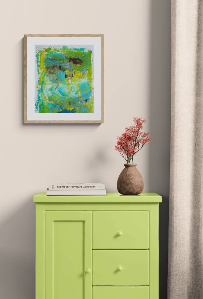 Original Contemporary Abstract Painting by Christel Haag