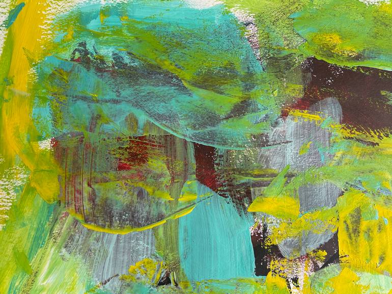 Original Contemporary Abstract Painting by Christel Haag