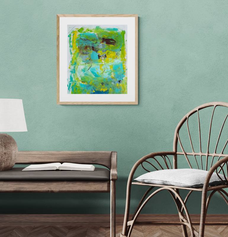 Original Contemporary Abstract Painting by Christel Haag
