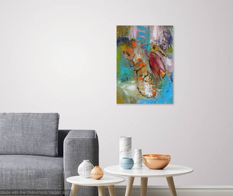 Original Figurative Abstract Painting by Christel Haag