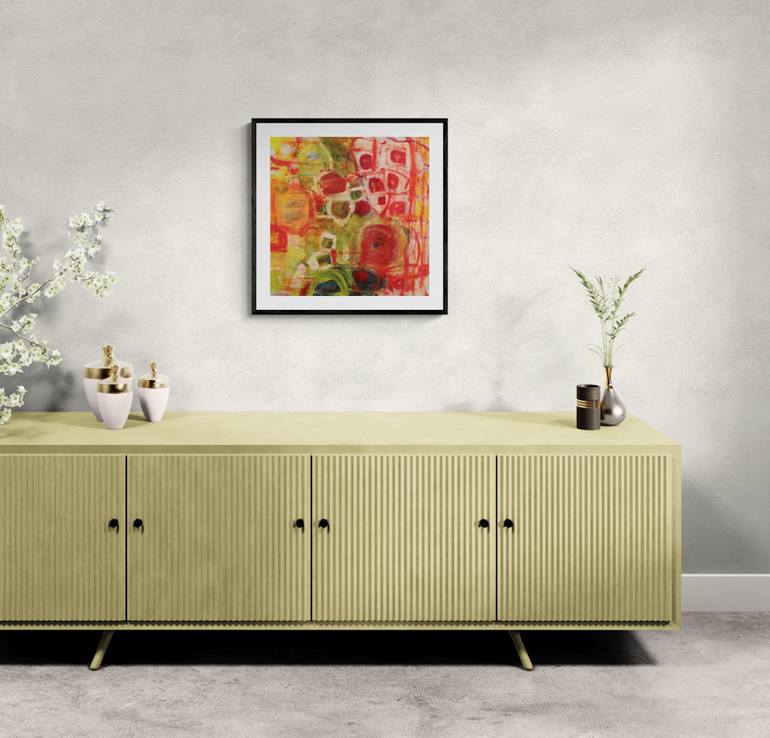 Original Expressionism Abstract Painting by Christel Haag