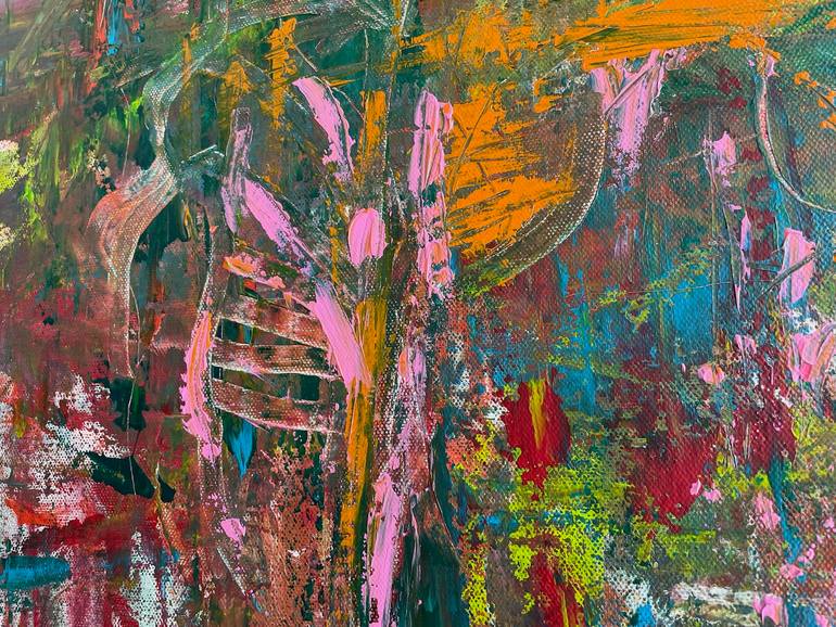 Original Expressionism Abstract Painting by Christel Haag