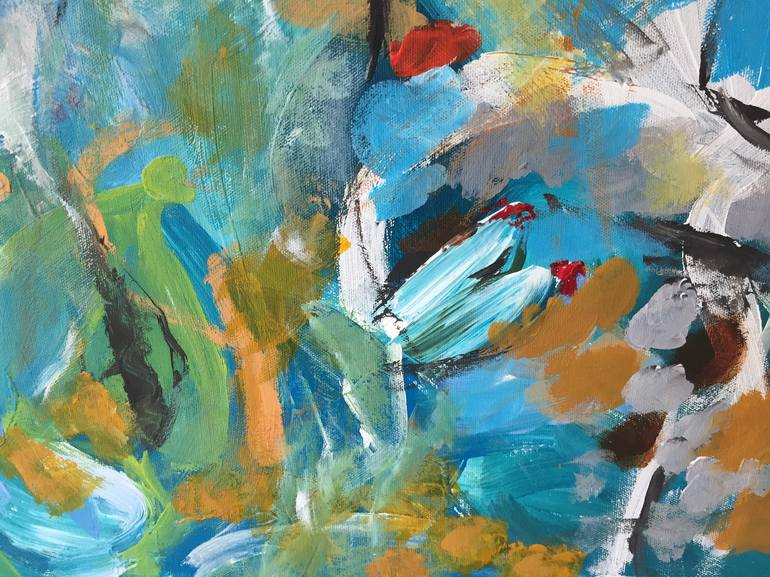 Original Abstract Painting by Christel Haag