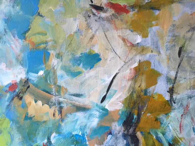 Original Abstract Painting by Christel Haag