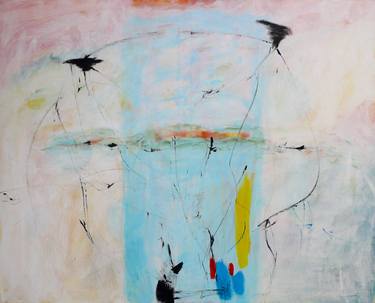 Original Figurative Abstract Paintings by Christel Haag