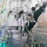 Close up of the painting