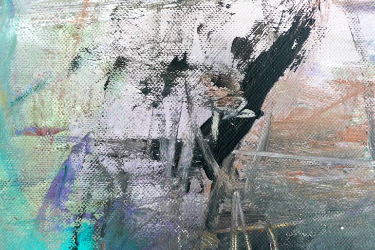 Original Abstract Expressionism Abstract Painting by Christel Haag