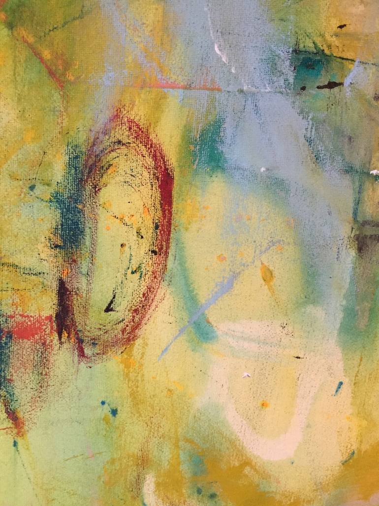 Original Conceptual Abstract Painting by Christel Haag