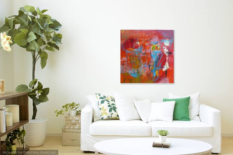 Original Figurative Abstract Painting by Christel Haag