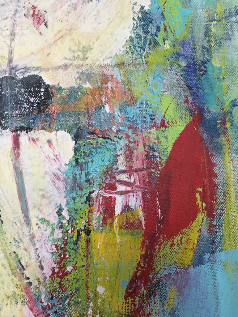 Original Abstract Painting by Christel Haag